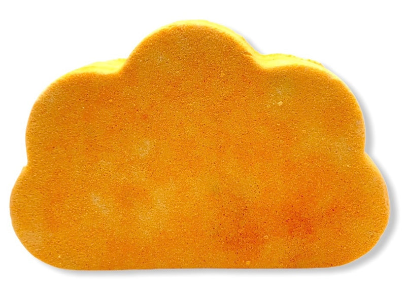 Orange Streaming Cloud Bath Bomb - AVA FROST