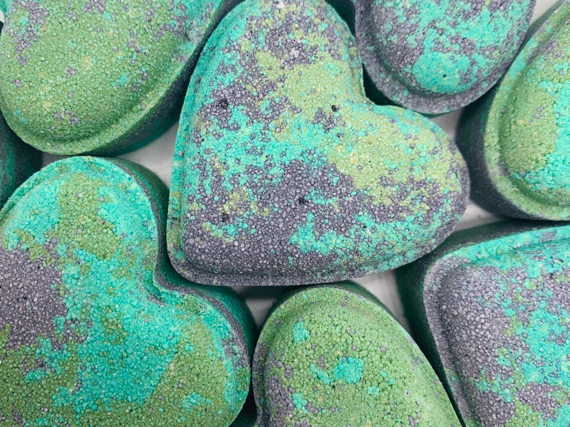 Forest Breeze Love Heart Bath Bomb - AVA FROST