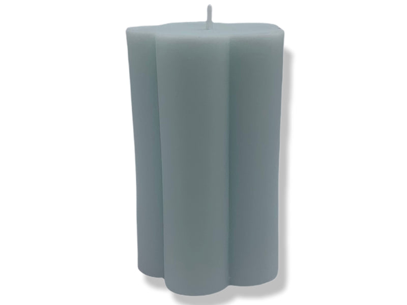 Baby Blue Mini Bloom Candle